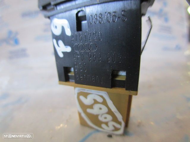 Interruptor 4F0959903 AUDI A6 3 4F FASE 1 2005 3.0TDI 4X4 V6 24V 225CV 4P CINZENTO CORTINA TOLDO - 4