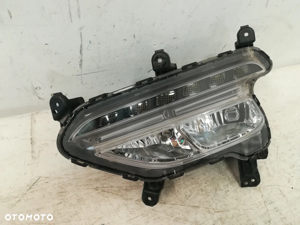 Hyundai Santa Fe III lift Halogen lewy LED DRL