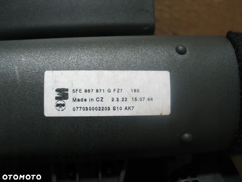 roleta bagaznika seat leon 4 IV 20-24R. 5FE867871G - 11