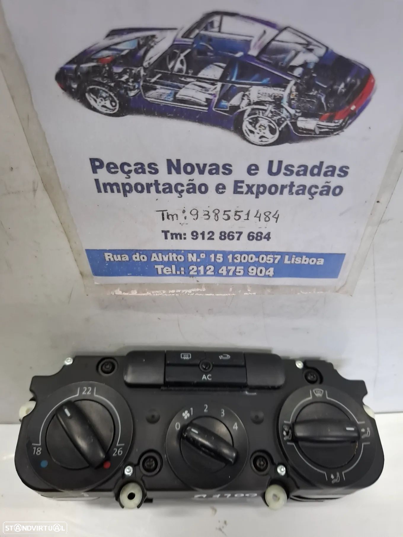 Comando sofagem vw golf V - 1