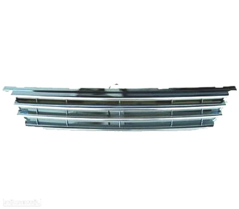 GRELHA FRONTAL VOLKSWAGEN VW POLO 94-99 CROMADA - 1