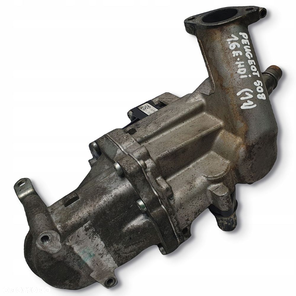 CHŁODNICA SPALIN ZAWÓR EGR Peugeot 508 1.6 E-HDI 702209040 9671187780 - 1