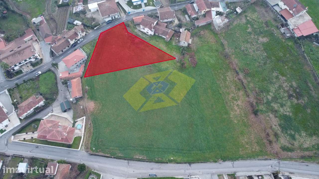 Terreno para construção c/1393m2 em Varziela (Felgueiras) - Grande imagem: 2/4
