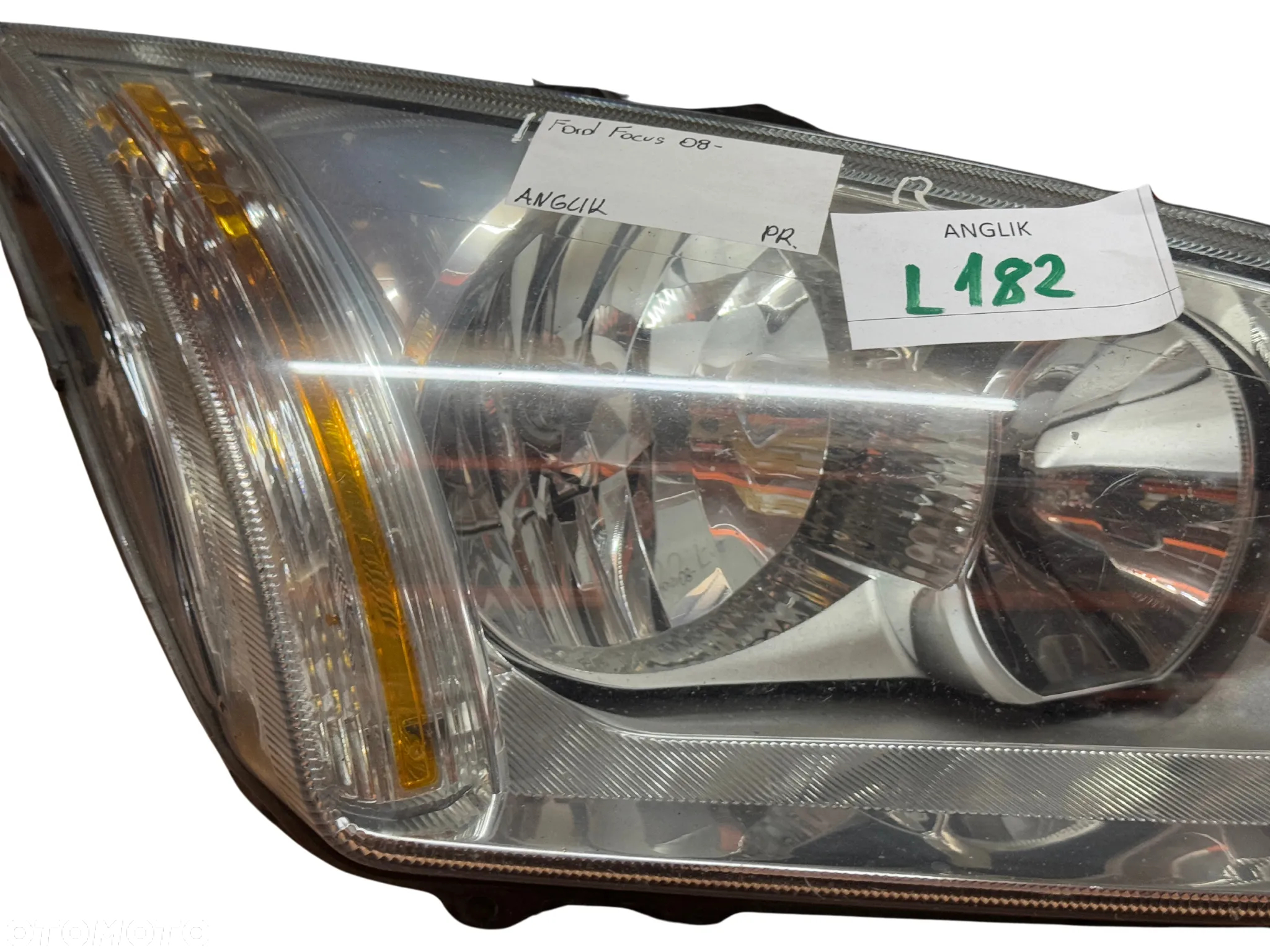 LAMPA REFLEKTOR GŁÓWNY PRAWY 4M51-13W029-BD FORD FOCUS MK2 2004- ANGLIK - 2
