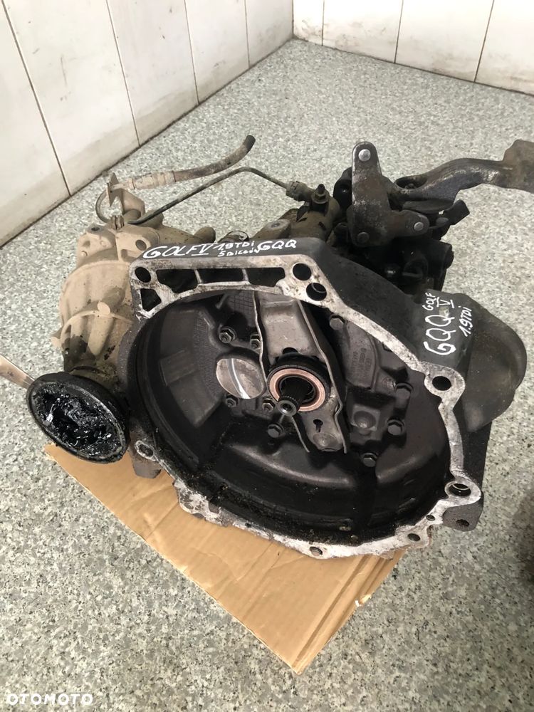 skrzynia biegów volkswagen golf v 1.9 tdi gqq