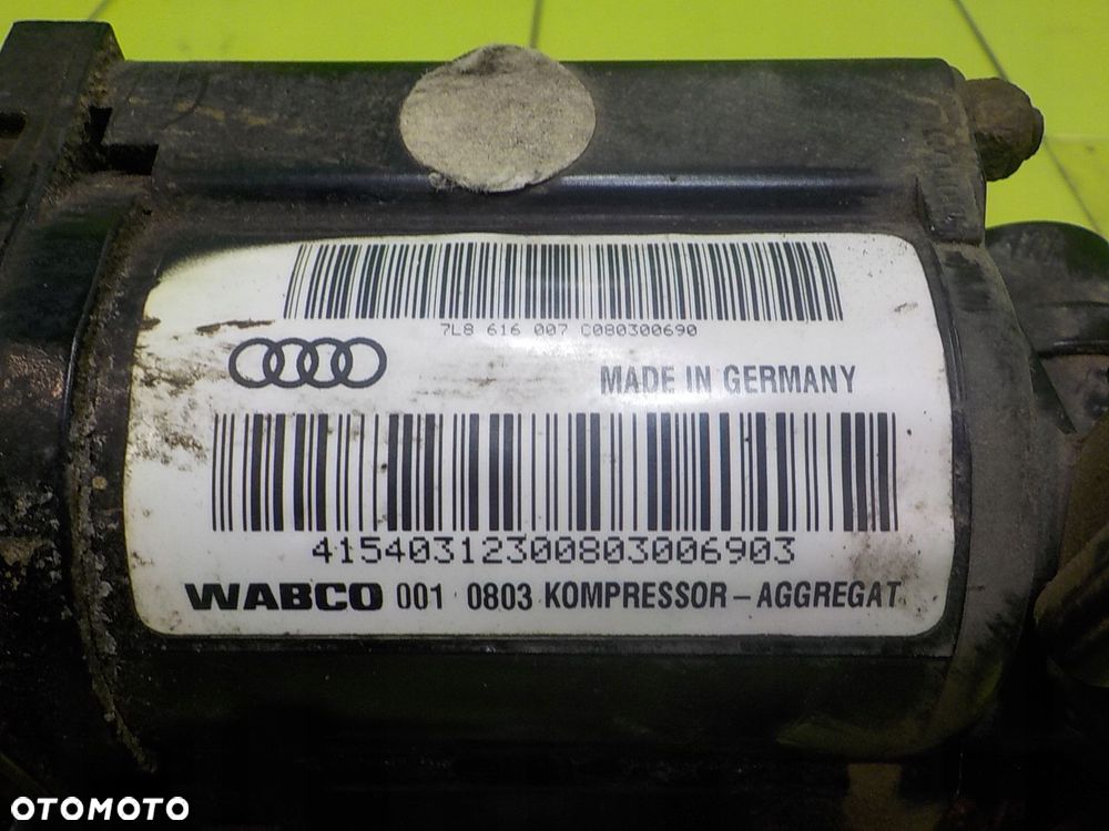 AUDI Q7 4L S-LINE 4.2 TDI 08r 5D pompa kompresor zawieszenia 7L8616006C - 11