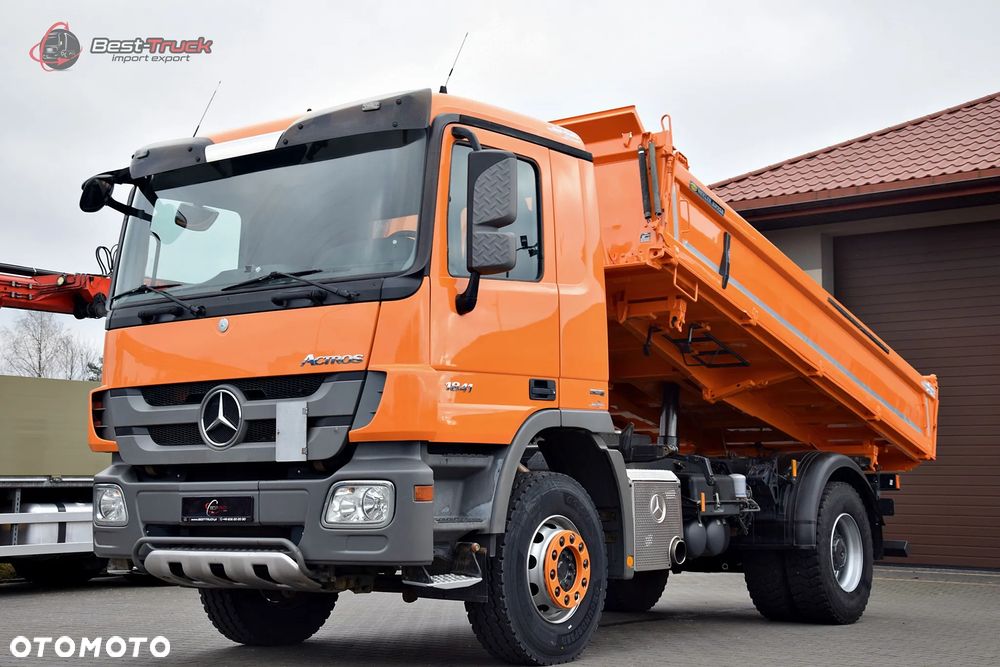 Mercedes-Benz ACTROS 1841 / 4X2 / KIPPER MEILLER S3 / EURO 5  /  DUŻY MOST / RESOR  P+T / - 2