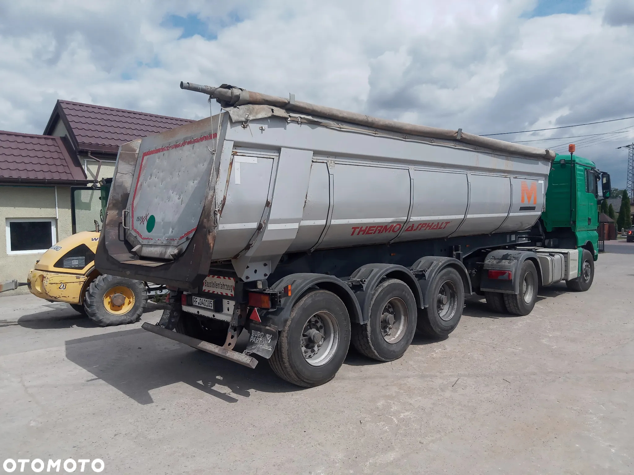 MAN Tgx 18-480 4x4+Naczepa Wywrotka Stalowa Termo - 3