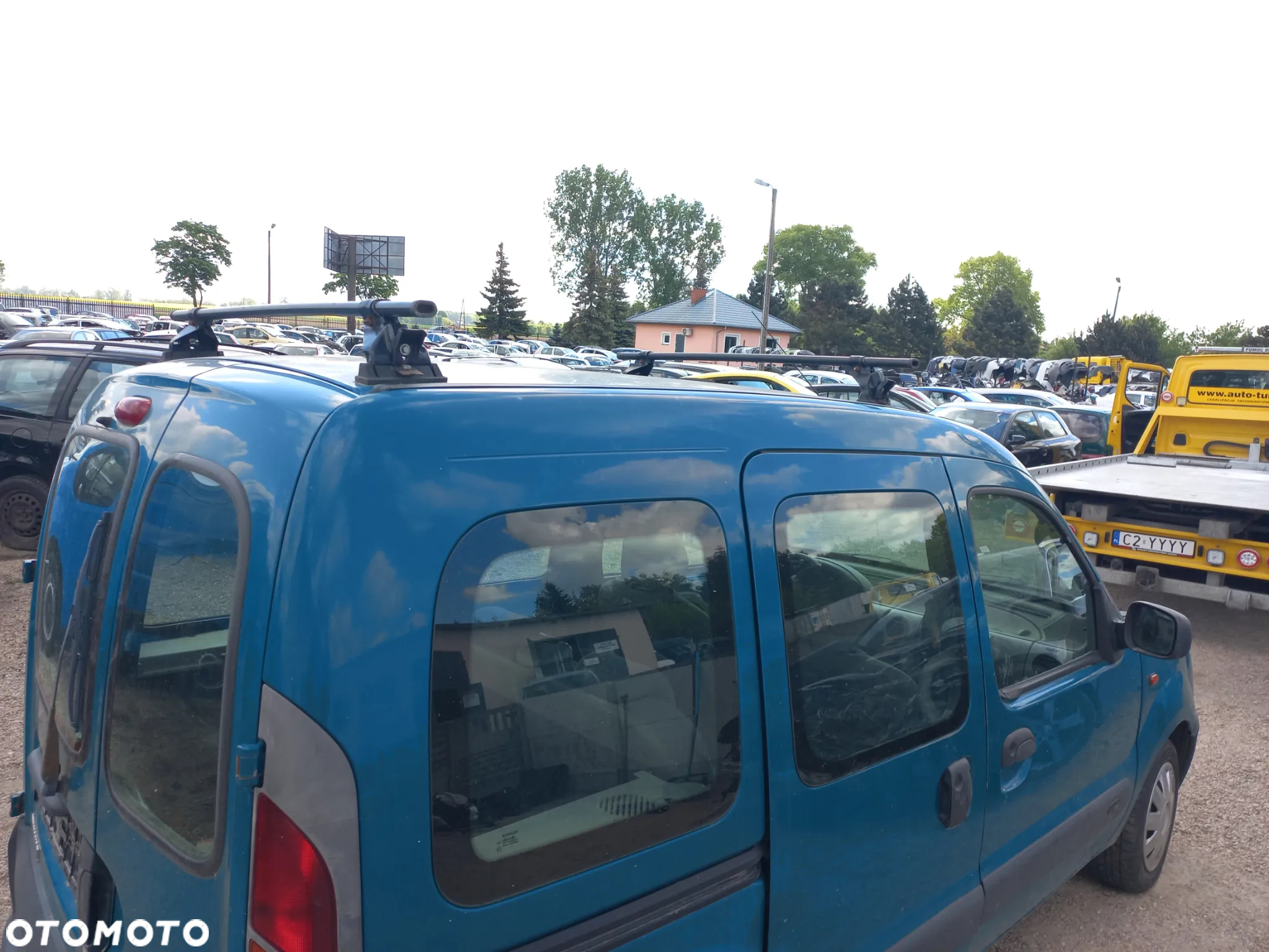Renault Kangoo 1.4 benzyna 02r 0D90 wszystkie części bagażnik dachowy - 6