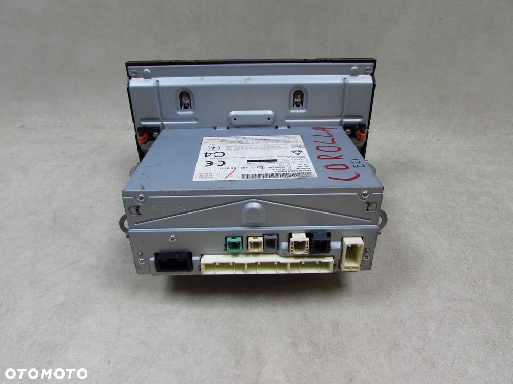 TOYOTA COROLLA E21 XII 16-22 RADIO NAWIGACJIA EKRAN 86140-02C40 EUROPA - 4
