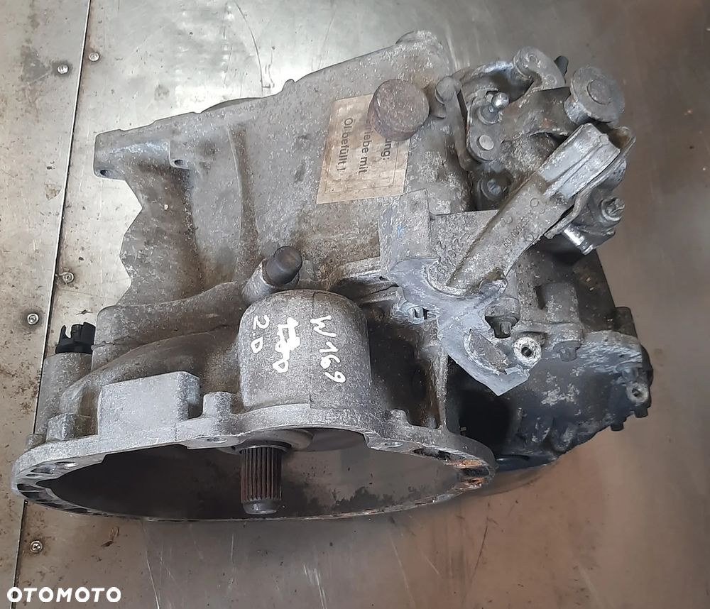 W169 skrzynia biegów manualna 6 biegów 2,0CDI W245 A klasa Mercedes ""