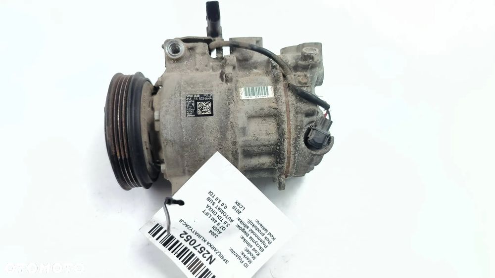 AUDI Q7 II 4M LIFT 3.0 TDI 2019 SUV AUTOMAT 286KM 4M0816803N Kompresor / Sprężarka klimatyzacji A/C - 6