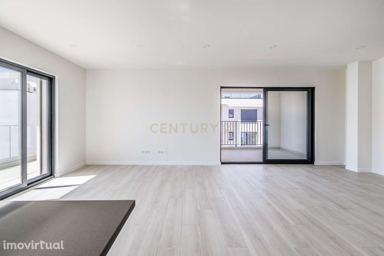 Apartamento T3 no Iris 2 – Terraços amplos, excelente exposição solar - Grande imagem: 4/25