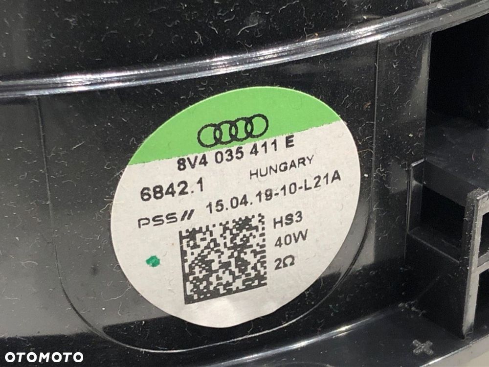 GŁOŚNIKI KOMPLET  AUDI A8 D5 (4N2, 4N8) 2017 - 2022 50 TDI Mild Hybrid quattro 210 kW [286 KM] - 21