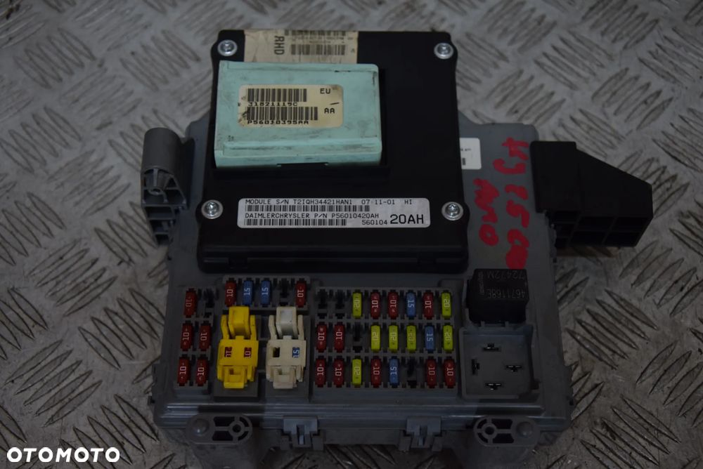 JEEP CHEROKEE KJ 2.5 CRD STACYJKA KLUCZYK KOMPUTER ZESTAW DO ODPALANIA KPL. - 4