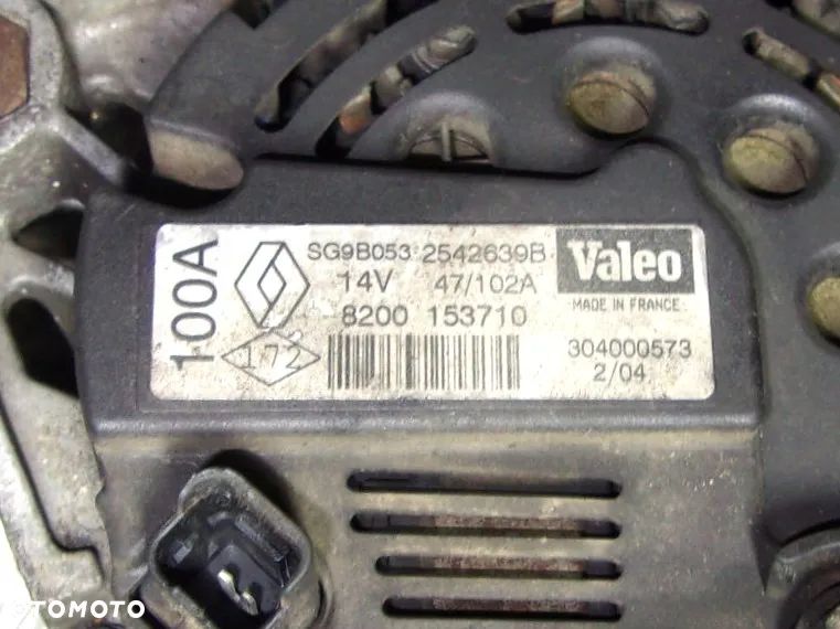 Opel Vivaro A Renault Trafic II alternator 2.0 16V - 4