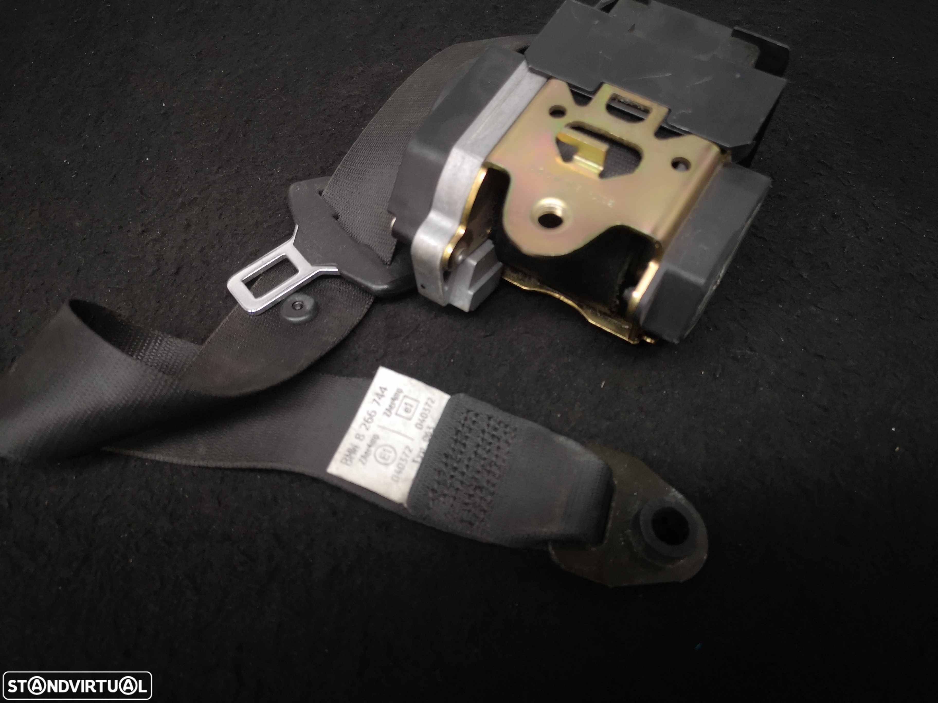 Cinto de Segurança frente direita  BMW7 E65 E66 2002-2008 (2x no estoque) - 5