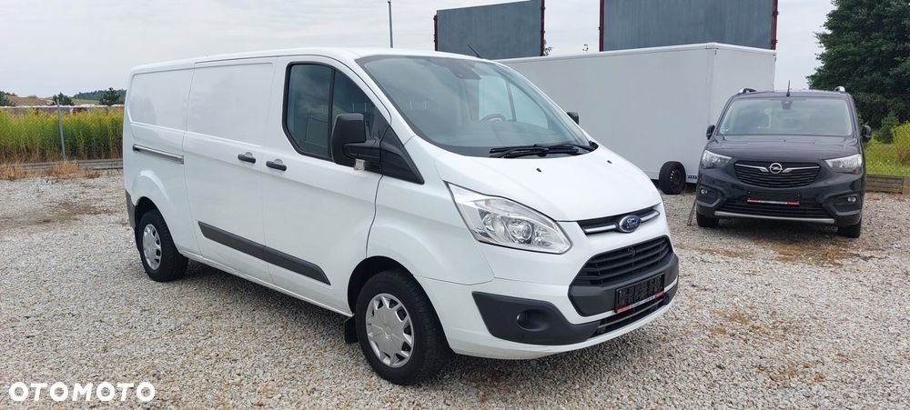 Ford TRANSIT CUSTOM  L2H1/130KM/Klima/Parktronic przód+tył/tempomat/import Niemcy/bezwypadkowy - 1