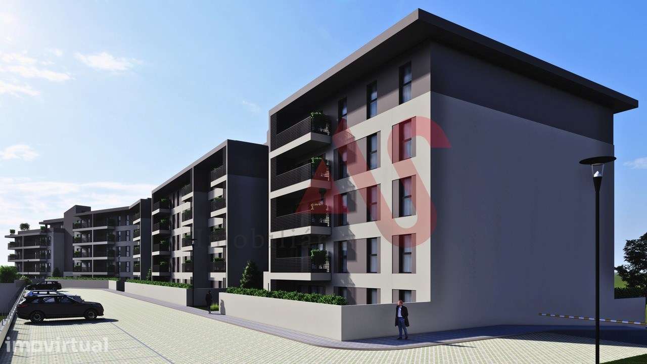 Apartamento T2 no Centro de Vizela com 2 Lugares de Garagem - Grande imagem: 5/14