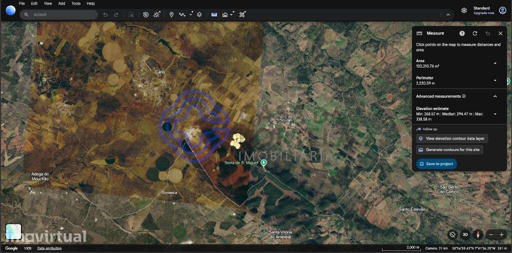 Terreno à venda, Olival em Sousel Portalegre. - Grande imagem: 5/26