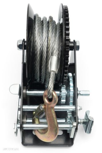 troliu manual cablu otel sau chinga Dragon Winch 3500 lbs (trage 1588 kg) - 4