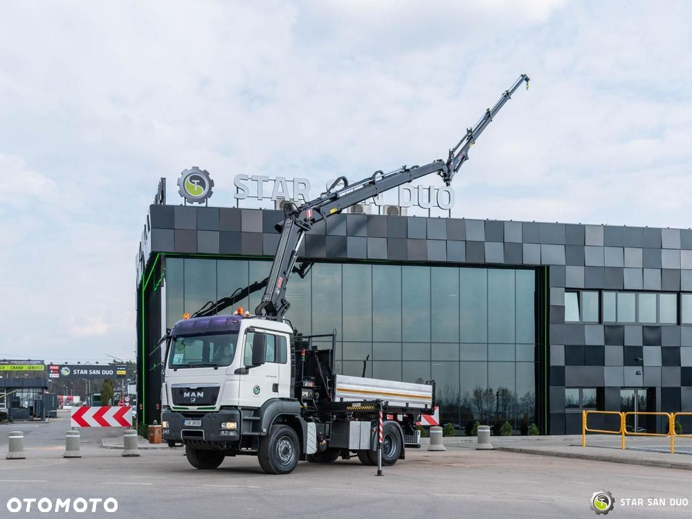 MAN TGS 18.400 4x4 HIAB 144 E-5 Hipro HDS  Żuraw Fly Jib Wywrotka - 6