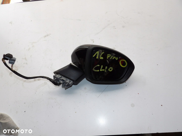 LUSTERKO PRAWE 16 PIN PIN KAMERA RENAULT CLIO 5 V