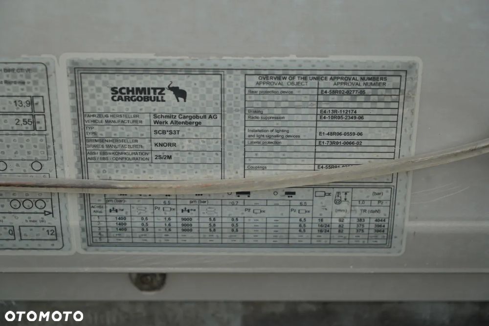 Schmitz Cargobull FIRANKA VARIOS / PODNOSZONY DACH / STANDARD - 27