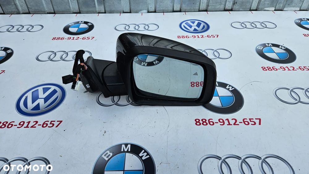 JEEP GRAND CHEROKEE WK2 LIFT 2017-  Lusterko prawe Lusterko pasażera kolor PAU LED 9+9 IDEALNE EUROPA grzane fotochrom - 1