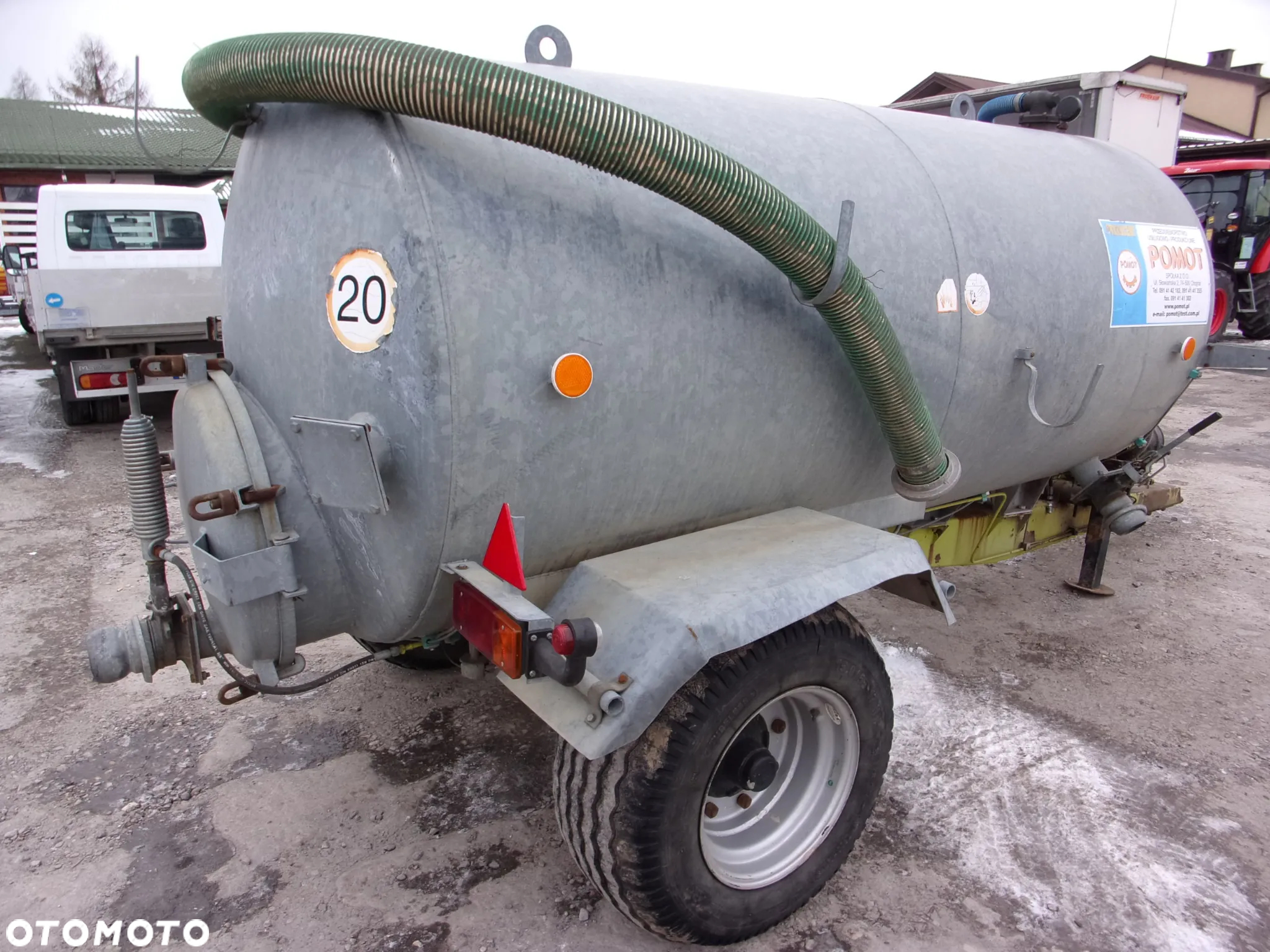 Inny Wóz Asenizacyjny POMOT T507/3 - 4000 litrów, Wóz do transportu wody pitnej Meprozet - Beczkowóz PW-1/5  5000 litrów, 3000 litrów, 6000 litrów - 16