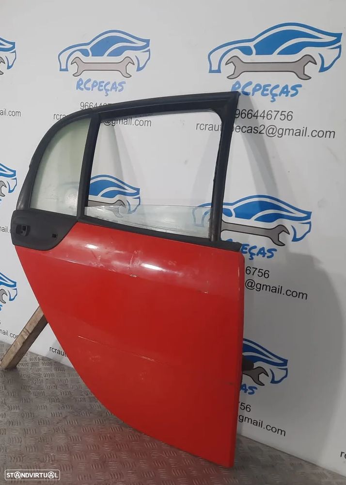 PORTA PORTAS TRASEIRA TRÁS DIREITA SMART FORFOUR I 1 454 MOTOR PUXADOR VIDRO - 2