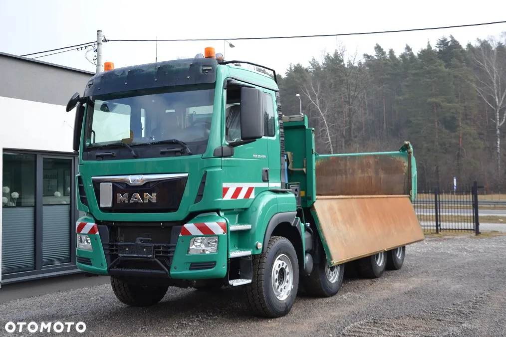 MAN TGS 35 480, BORDMATIC, MANUAL, WYWROTKA KIPER MEILLER,8X4 - 17