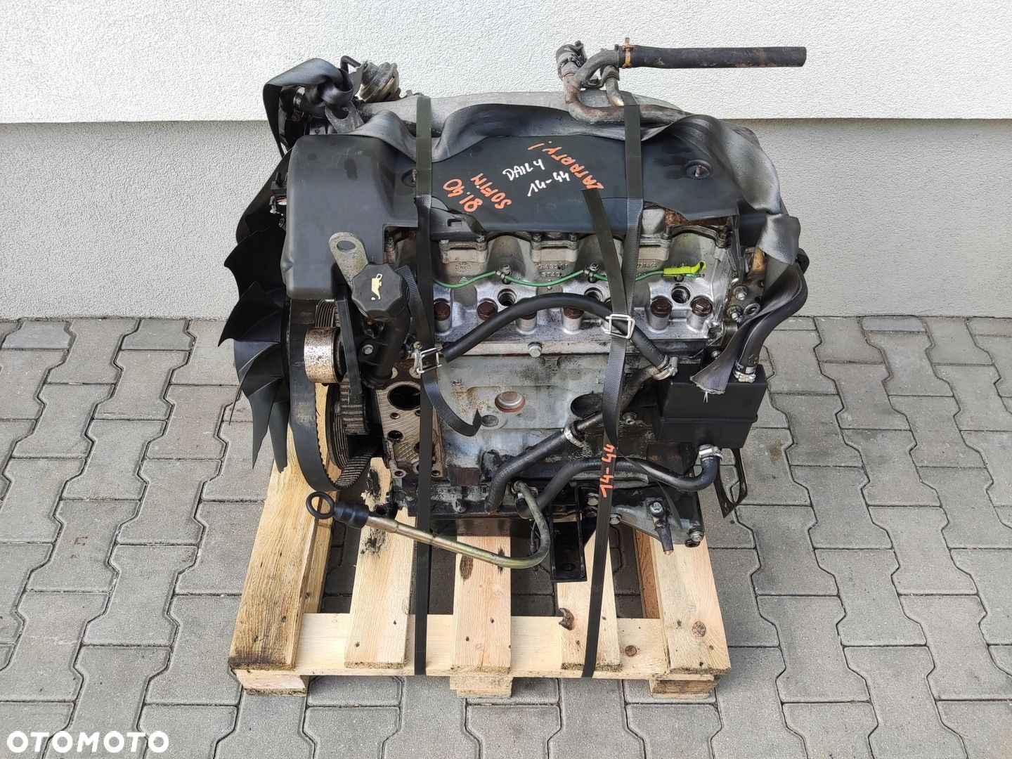 SILNIK IVECO DAILY III 2.8 TD HPI SOFIM 81.40 8140 1999-2006 USZKODZONY - 2