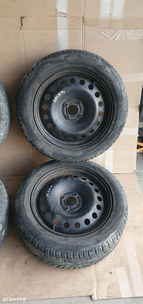 4X Felga stalowa Renault Scenic II 2 4x100 6.5J 205/55 ET49 R16 - 3