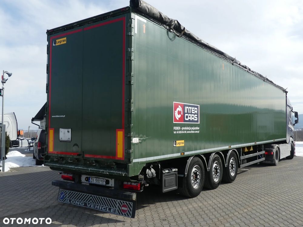Feber Inter Cars LEGRAS 92m3 / WALKING FLOOR / OŚ PODNOSZONA / - 7