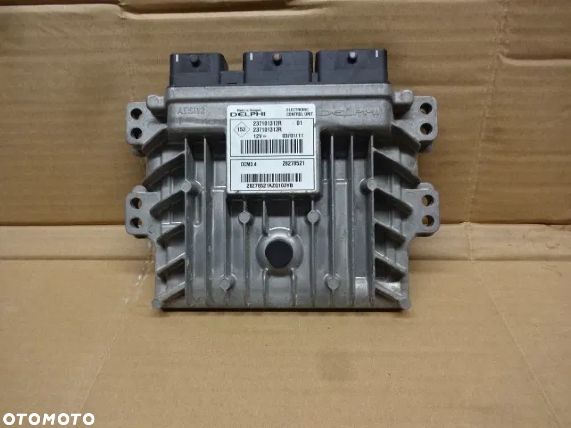 RENAULT TWINGO II 1.5 DCI STEROWNIK SILNIKA 237101312R - 1