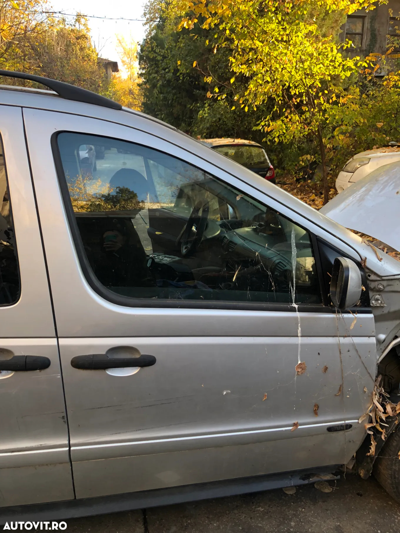 Usa dreapta fata Mercedes Benz Vaneo gri argintiu 2004 - 3