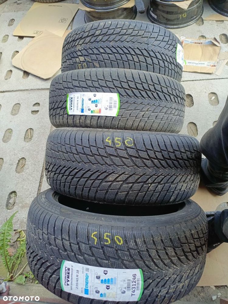 Nowe opony zimowe 235/45/18 Nokian 4 sztuki 2025r - 1