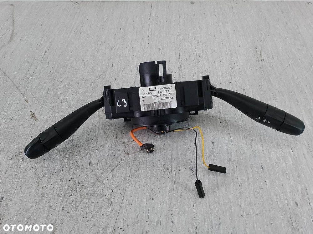 PRZEŁĄCZNIK ZESPOLONY CITROEN C3 96488203XT   COM2002 1.1 B - 6