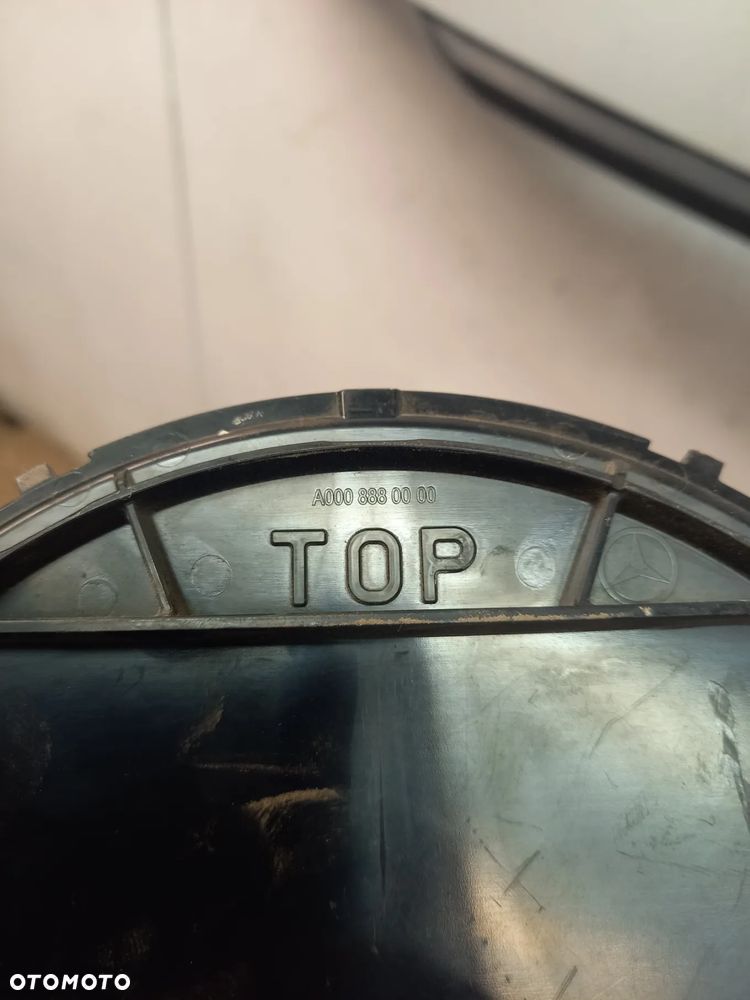 Mercedes znaczek emblemat w atrapę grill pod radar distronic szklo - 3