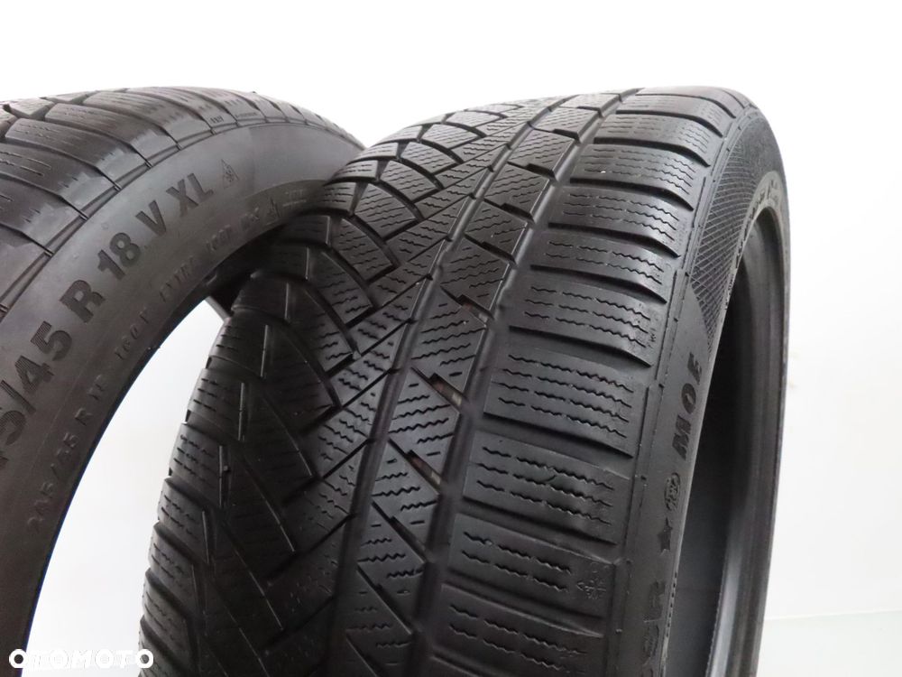 2x 245/45R18 OPONY ZIMOWE Continental WinterContact TS850P 100V XL SSR RSC - 9