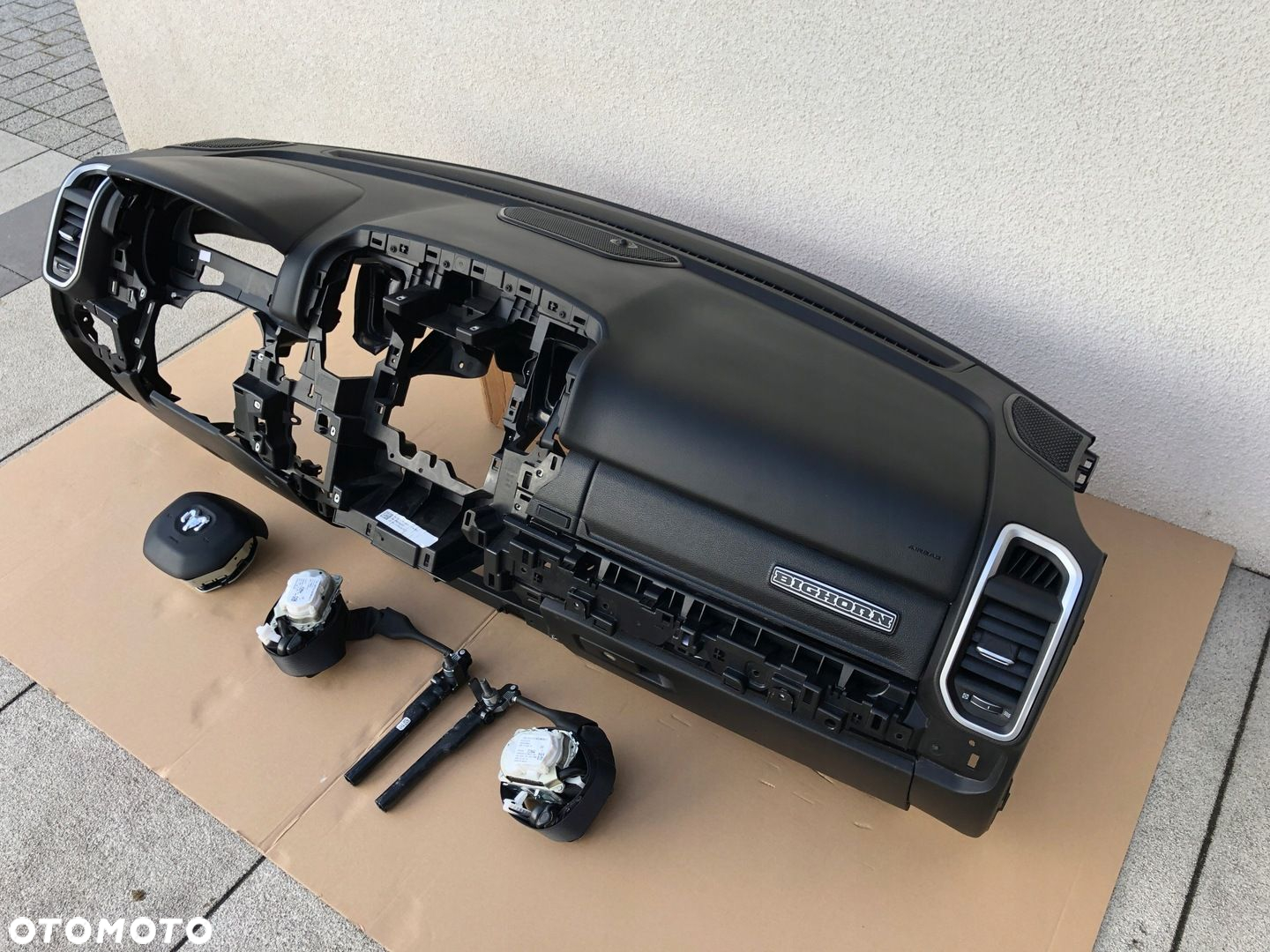 DODGE RAM 1500 V 19 2019-2024 DESKA KOKPIT KONSOLA PASY AIR BAG KOMPLET - 2