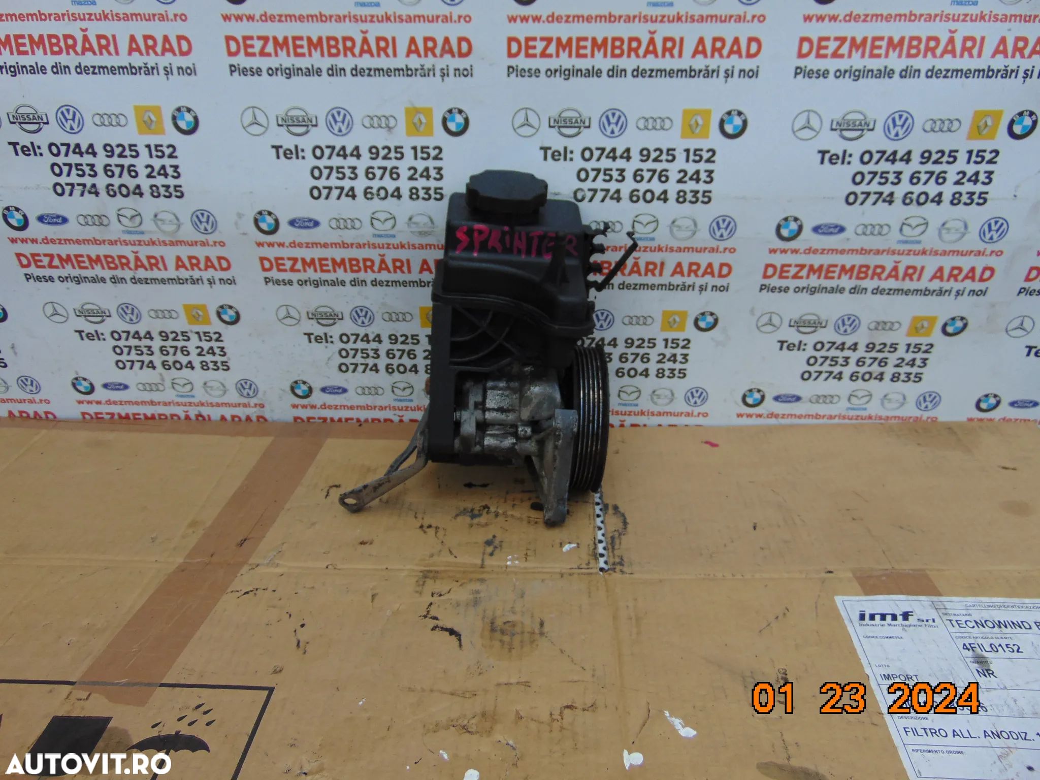 Pompa servo Mercedes Sprinter 2.2 euro 5 Vito viano w906 w639 pompa servodirectie euro 5 - 1
