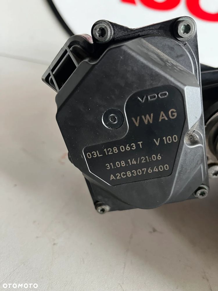 KOLEKTOR SSĄCY Z PRZEPUSTNICĄ 2.0 TDI CGL  03L129711BA PRZEPUSTNICA 03L128063T - 2