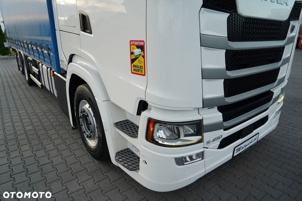Scania 450 / FIRANKA 8,2 m / 6x2 / OŚ PODNOSZONA / EURO 6 - 16