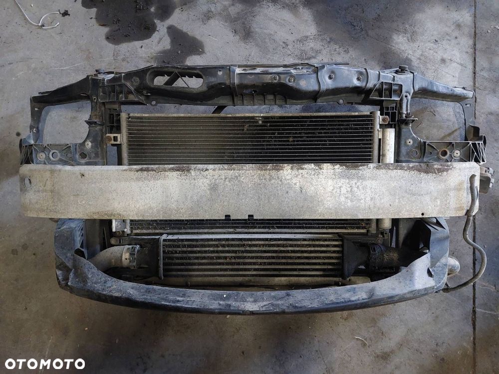 PAS PRZEDNI WZMOCNIENIE CZOŁOWE + KOMPLET CHŁODNIC OPEL CORSA D 1.3 CDTI - 1