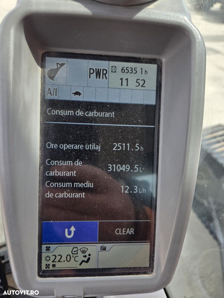 Hitachi ZX250, 6.535h, cupa NOUA 1,55mc, Masa 27,2tone, 2018, INGUST latime 2,99m, adancime sapare 7m, consum mediu 12,6l/h, lant 80% ok doar 620h deplasare, camera spate si laterale, inst picon, inst rotire, Isuzu 173CP, posibil leaasing-PROMOTIE 89.900 EUR - 34