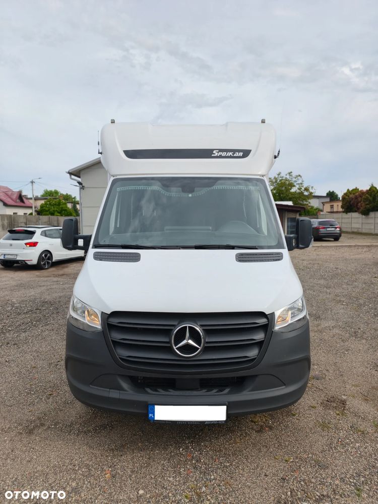 Mercedes-Benz SPRINTER 317 8EP SPOJTRAK TWINCAB GWARANCJA ASO SALON PL BEZWYPADKOWY FV23% REG. WYSOKOŚCI MASTER MOVANO - 6