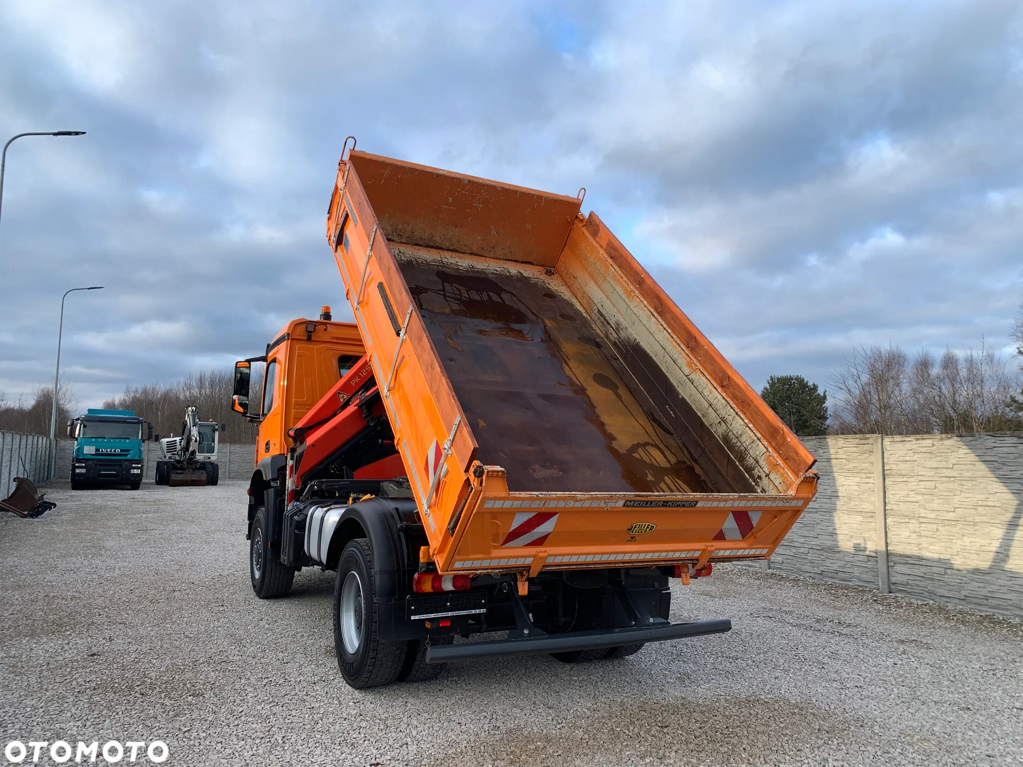Mercedes-Benz AROCS 1835, 4X4, MEILLER + PALFINGER, - 5