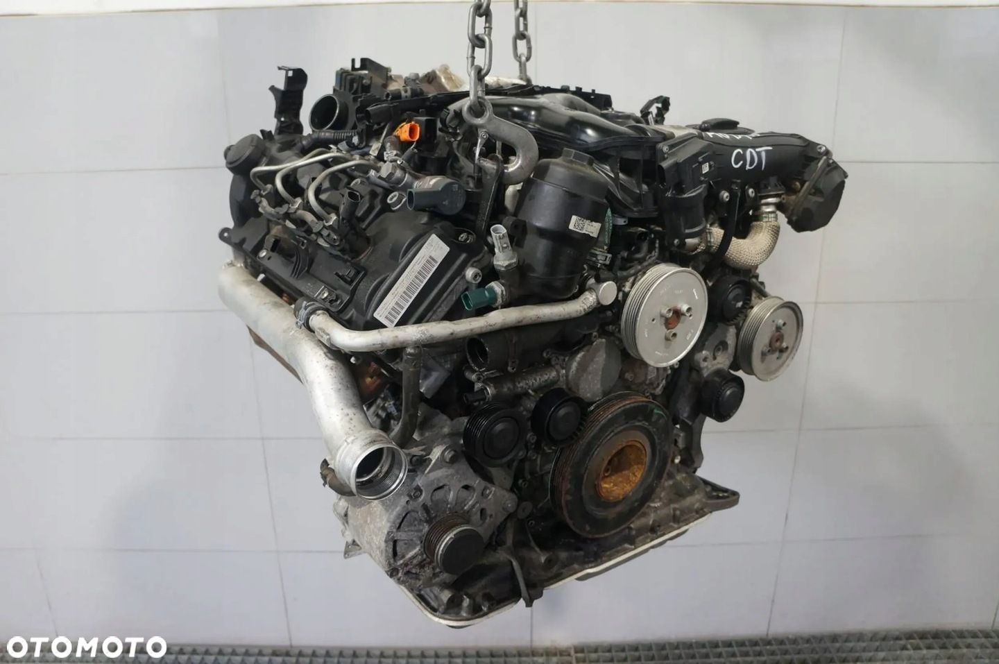 SILNIK KOMPLETNY OSPRZĘT POMPA WTRYSKI AUDI A8 D4 3.0 TDI CDT - 10